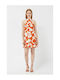 Καλοκαιρινό Mini Σεμιζιέ Φόρεμα Multicolour