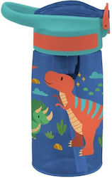 Must Team Plastic Kids Water Bottle Dinosaurs w...