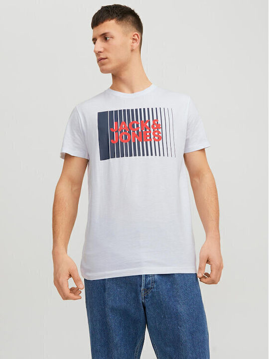 Jack & Jones T-shirt Λευκό
