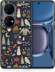 Christmas Elements Huawei P50 Pro Case