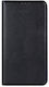 Xiaomi Umschlag Rückseite Synthetisches Leder Schwarz (Xiaomi Mi 10T Lite)