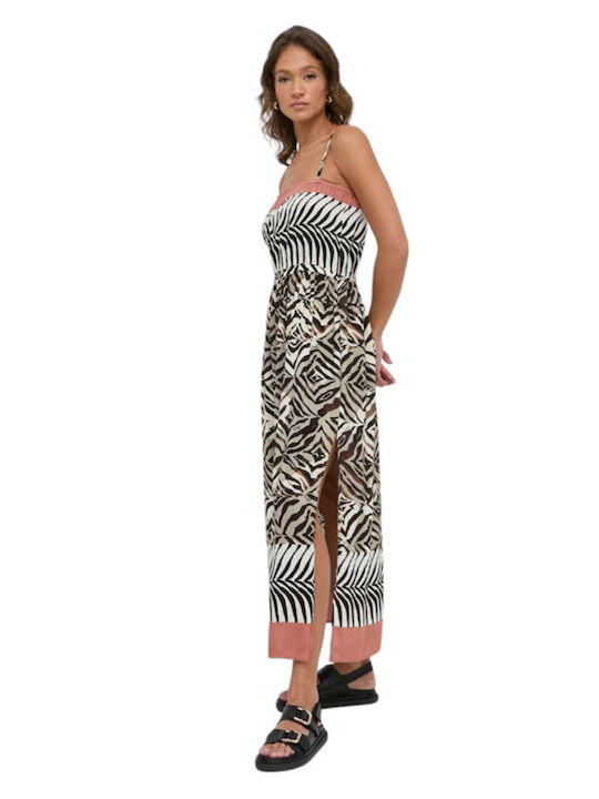 Liu Jo Dress with Slit Animal