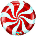 Balloon Foil Round Red