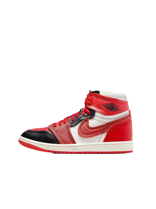 Jordan Air 1 Boots Red