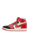 Air  1 High Γυναικεία Μποτάκια Κόκκινο