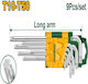 Jadever Сет от 9 Torx ключа