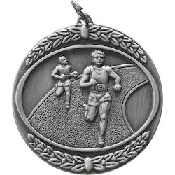 Silber Medaille Leichtathletik