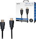 NOD Кабел HDMI мъжки - HDMI мъжки 1м Черен
