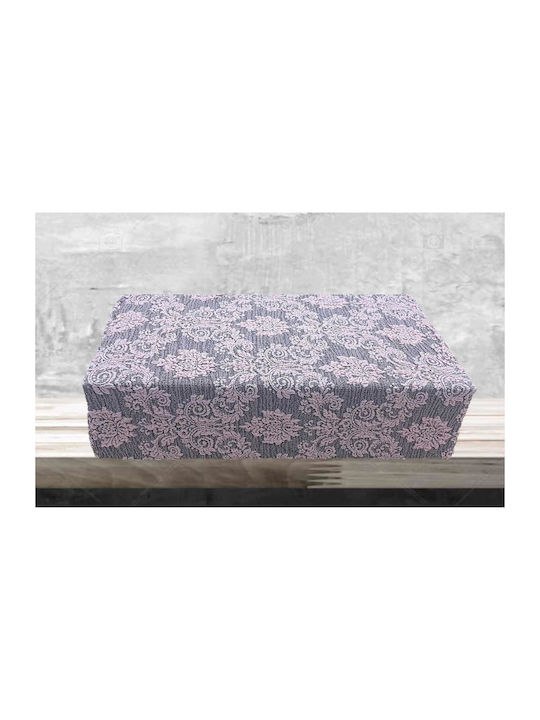 Linea Home Ελαστικό Κάλυμμα Τριθέσιου Καναπέ Dusty Pink
