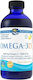 Nordic Naturals Omega-3D Ulei De Pește 1560mg 237ml Cu Aromă De Lămâie