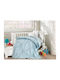 Beauty Home Blanket Cot Art 5116 Waffle Gray Gray 120x160cm
