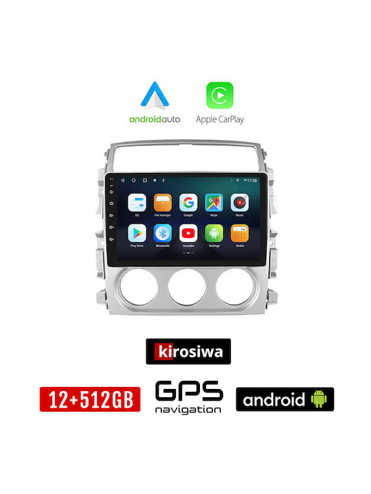 Kirosiwa Car Audio System for Suzuki Liana 2001-2007 (Bluetooth/USB/AUX/WiFi/GPS/Apple-Carplay/Android-Auto) with Touch Screen 9"