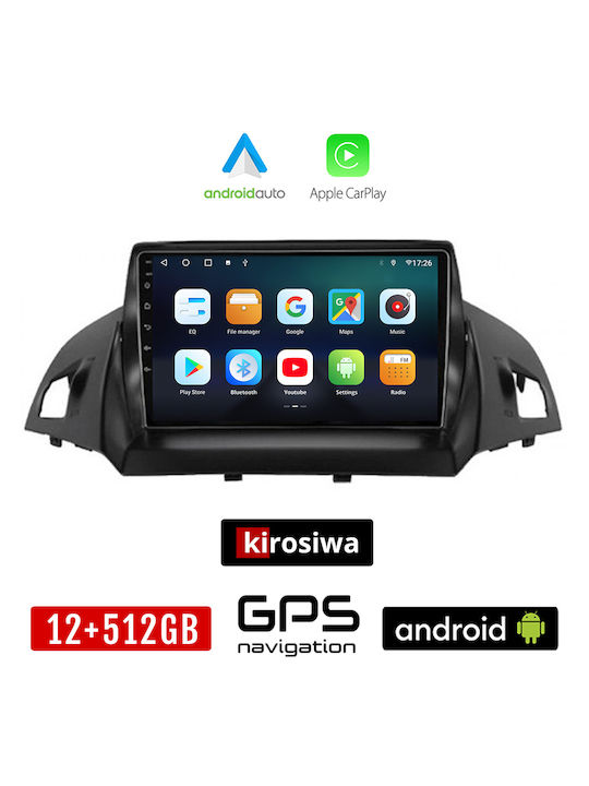 Kirosiwa Ηχοσύστημα Αυτοκινήτου για Ford Kuga 2013+ (Bluetooth/USB/AUX