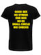 Good Sex No Stress T-shirt Black