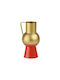 Capolavoro Decorative Vase Orange 25.5cm