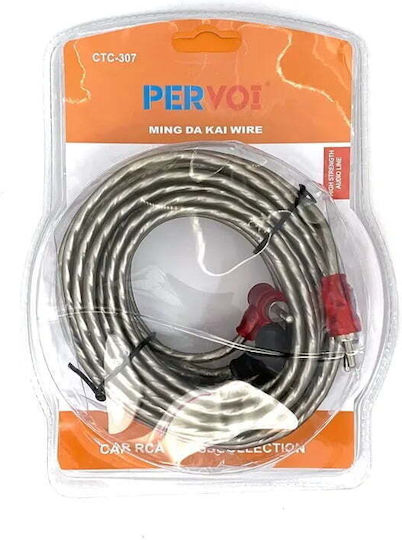 PerVoi Cablu RCA De Sex Masculin - RCA De Sex Masculin 1m CTC-307
