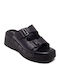 Γυναικεία Σανδάλια Flatforms Μαύρα