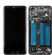 Ecran cu Mecanism de Atingere și Cadru pentru Huawei P20 (Negru)