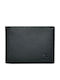 Jupiter Leder Herrenbrieftasche mit RFID Schwarz