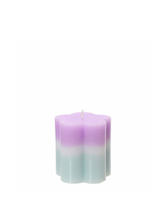 Kaemingk Decorative Candle Lilac 1pcs