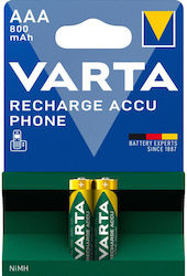 Varta Accu Telefon Power AAA 800mAh 2er Pack