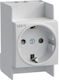 Hager Socket Panel Push Button Socket Switch 25...