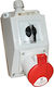 Spamel Tetrapolar Plug de alimentare de comutare 400V 32A