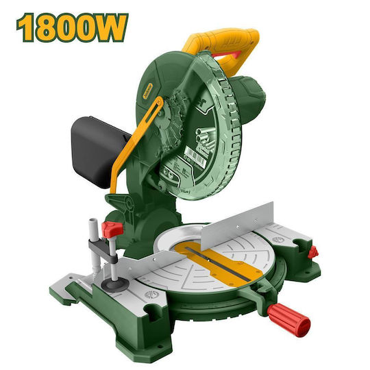 Jadever Kapp- und Gehrungssäge Elektrisch 1800W Scheibendurchmesser 255mm