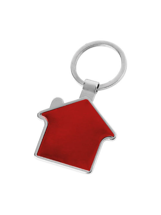 Metal Keyring House Code An-5610 Red