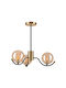 Lamkur Chandelier 3xG9 Gold 49274