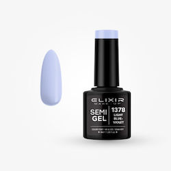 Elixir Semi Gel Nagellack 1378 Blau 8ml