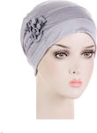 Elecool Turban Hair Headbands Gray 1pcs