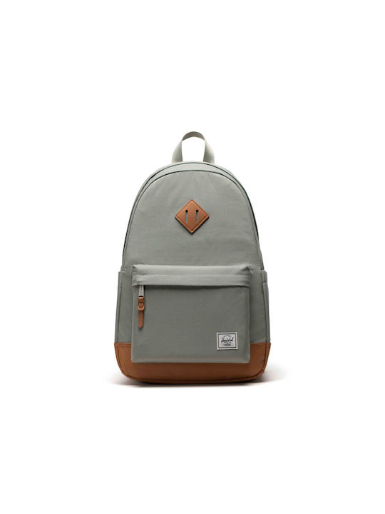 Herschel Heritage Rucksack 24l Seegras Weiß Stitch Grün