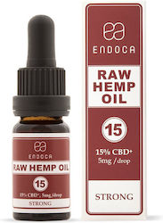 Endoca Rohes Hanföl Tropfen CBD 4500mg CBD+CBDA 15% 30ml