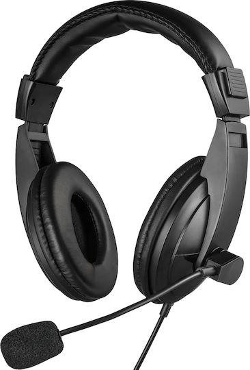 Sandberg Saver Large On Ear Multimedia Headphone with Microphone 3.5mm Jack