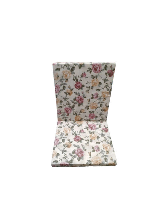JGS S.A. Garden Chair Cushion with Backrest Multicolour 95x47cm