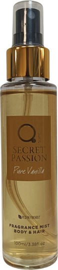 Qure Secret Passion Parfum de Păr Pură Vanilie 100ml