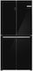Bosch Ψυγείο Ντουλάπα NoFrost Υ189.5xΠ85.5xΒ66.6εκ. Μαύρο
