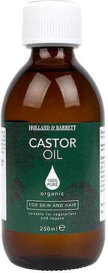 Holland & Barrett Βιολογικό Καστορέλαιο Ψυχρής Έκθλιψης 250ml