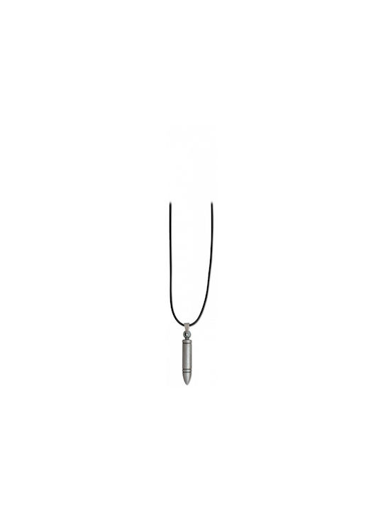 Albainox Bullet Pendant Necklace 16208