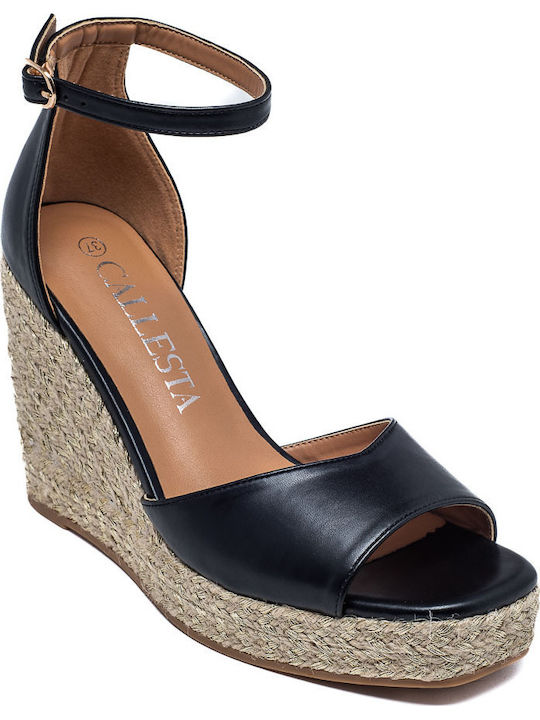 Callesta Platforme Dama Negre