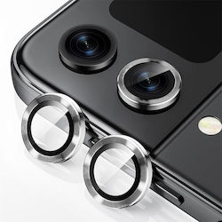 5g Αντιχαρακτικό Γυαλί 9h Προστασία Κάμερας Tempered Glass Ασημί για το Galaxy Z Flip5 5g Αντιχαρακτικό Γυαλί 9h Προστασία Κάμερας Tempered Glass Ασημί για το Galaxy Z Flip5