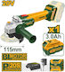 Jadever JDLAPM21 Τροχός 115mm Μπαταρίας 1x3Ah