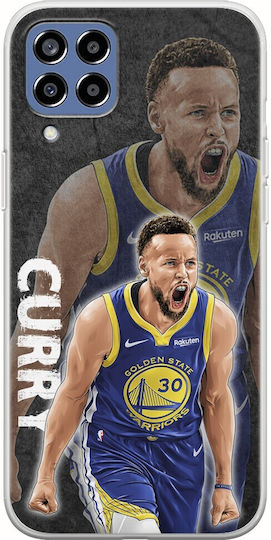 Nba Stars - Stephen Curry Umschlag Rückseite Silikon Mehrfarbig (Galaxie M33)