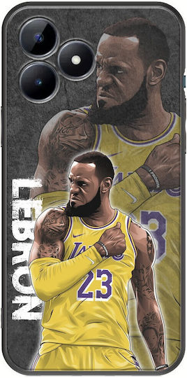 Nba Stars - Lebron James Back Cover Silicone Multicolour (Realme C51)