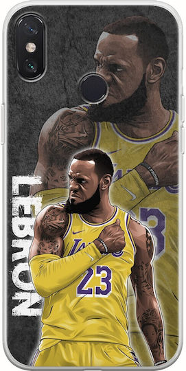 Nba Stars - Lebron James Back Cover Silicone Multicolour (Redmi Note 5)