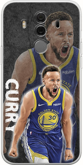 Nba Stars - Stephen Curry Umschlag Rückseite Silikon Mehrfarbig (Huawei Mate 10 Pro)