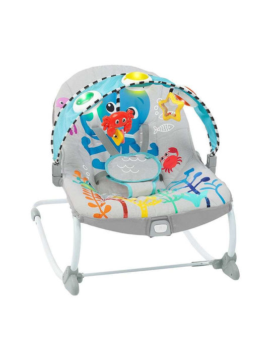 Baby Einstein Ηλεκτρικό Relax Μωρού Kick to It Opus με Μουσική και Δόνηση Πολύχρωμο για Παιδί έως 18kg