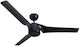 Zambelis Lights Ventilator De Tavan 152cm Negru