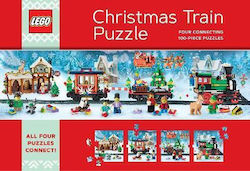 Lego Christmas Train Puzzle Four Connecting